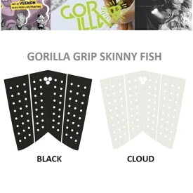 日本正規品 送料無料あり GORILLA GRIP ゴリラグリップ サーフィン デッキパッド SKINNY SERIES スキニー FISH フィッシュ