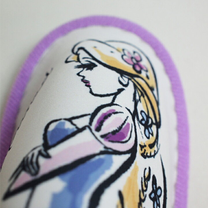 楽天市場 本日店内ポイント3倍 スリッパ 室内 塔の上のラプンツェル パープル 紫 ラベンダープリンセス 水彩画タッチ かわいい 可愛い お洒落 ディズニー Disney 1人暮らし 新生活 会社 リビング トイレ ラグ 寝具 雑貨のストアポケット