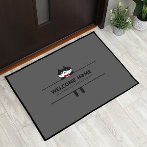 ���փ}�b�g ���� ������� �􂦂� ��59×87cm �L�b�`���}�b�g �A�N�Z���g�}�b�g �C���X�g �}�b�g �~�� �]�ʃv�����g TEN137 �Ԃ炳����˂� �O���[ �A�j�}�� �l�R