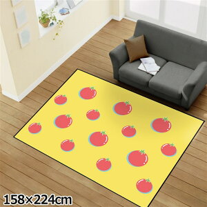 ���O �􂦂� �k�� ������� 3�� ��158×224cm �J�[�y�b�g �C���X�g�A�N�Z���g�}�b�g �I�[���V�[�Y�� ���r���O �_�C�j���O �Q�� �z�b�g�J�[�y�b�g�Ή� �]�ʃv�����g TEN140-E�g�}�g