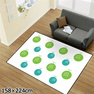 ���O �􂦂� �k�� ������� 3�� ��158×224cm �J�[�y�b�g �C���X�g�A�N�Z���g�}�b�g �I�[���V�[�Y�� ���r���O �_�C�j���O �Q�� �z�b�g�J�[�y�b�g�Ή� �]�ʃv�����g TEN141-E������