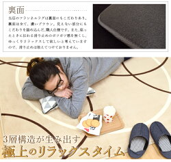 ラグラグマット3畳200×250cmカーペット厚手送料無料サークルウレタン10mmホットカーペットカバー北欧風洗えるこたつ敷きオールシーズンリビングおしゃれかわいいふわふわふかふかフランネルホットカーペット対応