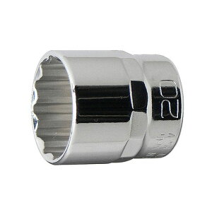 3/8(9.5mm) �_�C�������h�J�b�g�\�P�b�g 20mm �i�v�ۏ� STRAIGHT/10-3720 (FLAG/�t���b�O)