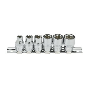 �w�N�T���r�����\�P�b�g�Z�b�g 6�s�[�X �ᓪ�p �����p3/8(9.5mm) STRAIGHT/10-3880 (STRAIGHT/�X�g���[�g)