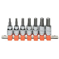 3/8"(9.5mm) ヘックスビットソケットセット 7ピース STRAIGHT/10-5800 (STRAIGHT/ストレート)