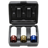 1/2"(12.7mm) インパクトソケットセット プロテクトタイプ 3ピース STRAIGHT/10-6100 (STRAIGHT/ストレー…