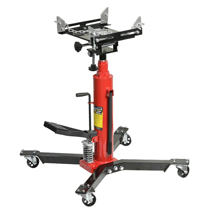 楽天市場 ミッションジャッキ 500kg 個人宛配送不可商品 Straight 15 938 Straight ストレート 整備工具のストレート
