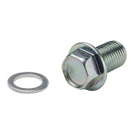 オイルドレンボルト&パッキンセット M14×1.5 (L22mm) スズキ、マツダ、ミツビシ用 STRAIGHT/19-0224 (ST…