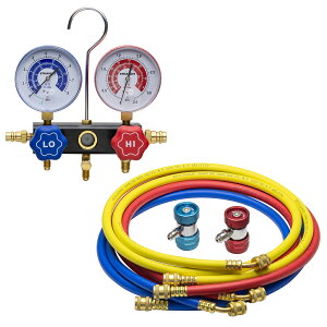 POE�p �}�j�z�[���h�Q�[�W�Z�b�g HFC-134a STRAIGHT/27-7134 (STRAIGHT/�X�g���[�g)