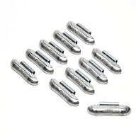 バランスウェイト スチールホイール用 40g 10ピース 打ち込みタイプ 打ち込み幅2.0mm STRAIGHT/33-040 (S…