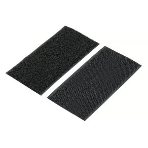 面ファスナーテープ 5cm×10cm 10ペア ブラック STRAIGHT/35-2522 (STRAIGHT/ストレート)