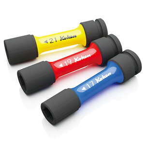 Ko-ken(�R�[�P��) 1/2(12.7mm) �C���p�N�g�z�C�[���i�b�g�p�\�P�b�g(����) 3�s�[�X 14201M �yC-�����O�����zSTRAIGHT/59-6136 (Ko-ken/�R�[�P��)
