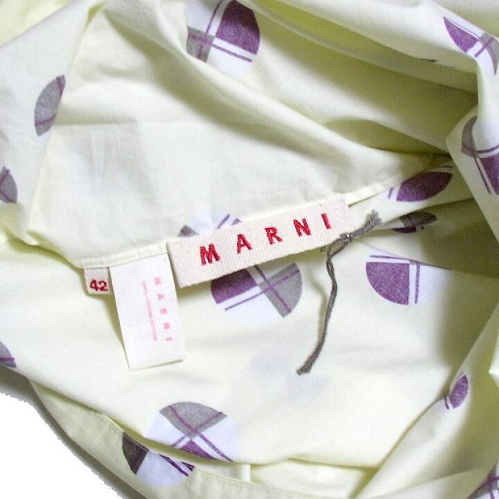 楽天市場】MARNI マルニ ゆるふわ ドロップショルダー アシンメトリー 
