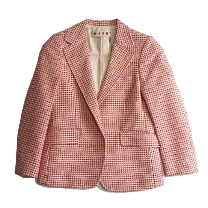 楽天市場】MARNI マルニ 春色でフェミニン 8分袖ジャケット 38サイズ 