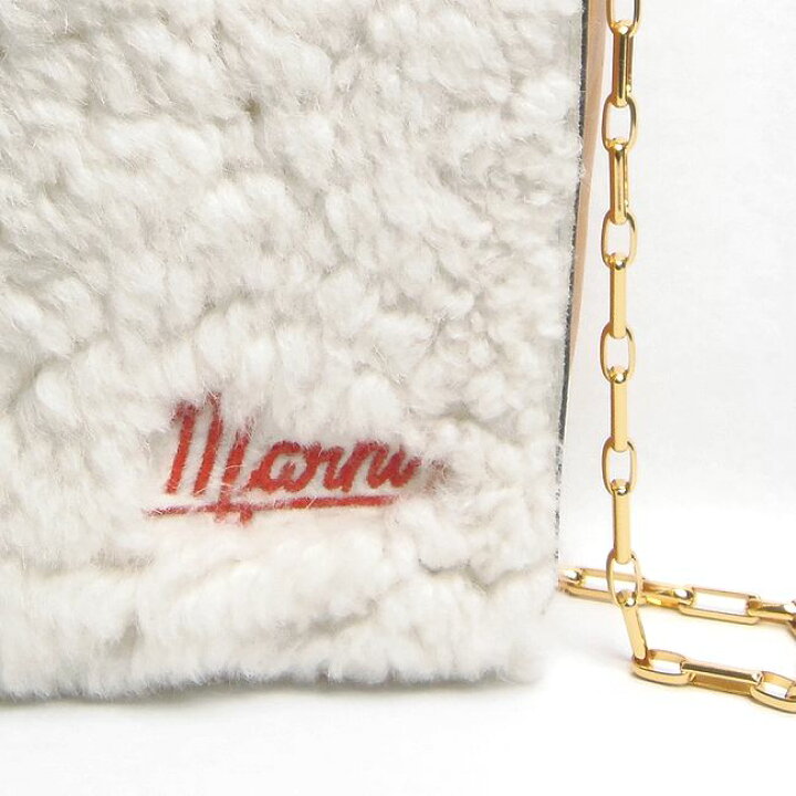 楽天市場】MARNI マルニ MUSEO NANO ボア×レザー チェーン ショルダー 
