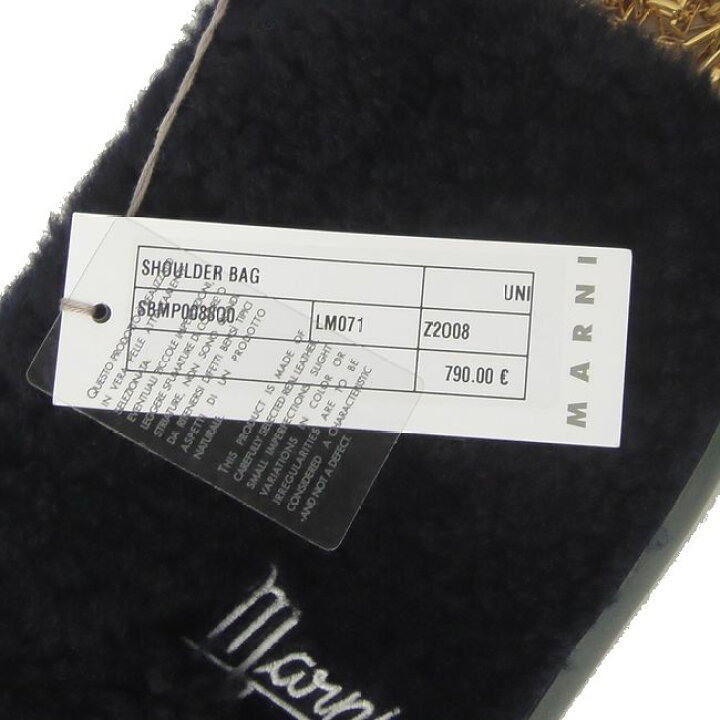 楽天市場】MARNI マルニ MUSEO NANO ボア×レザー チェーン ショルダー 