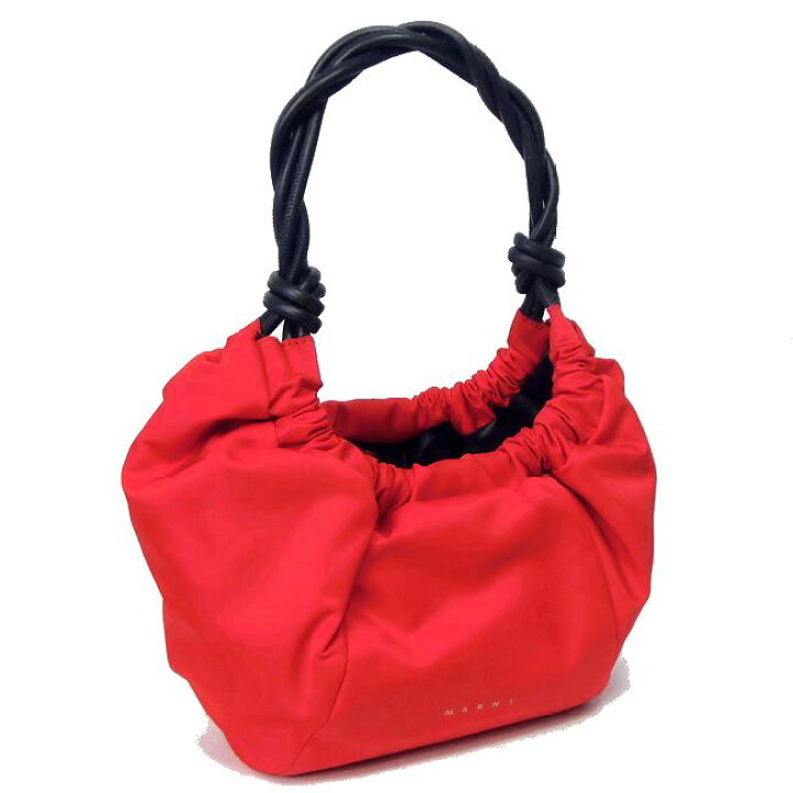 楽天市場】MARNI マルニ Twirl mini bag ツイルバッグ ナイロン×レザー 