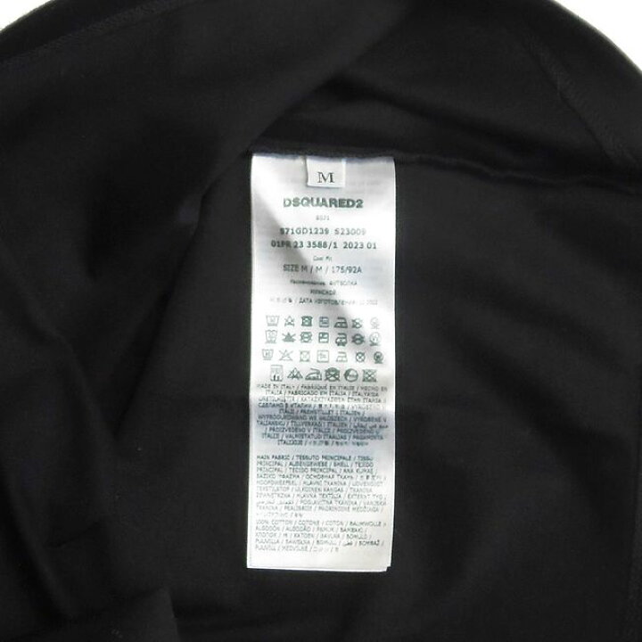 楽天市場】DSQUARED2 ディースクエアード HONDA Tシャツ ブラック M 