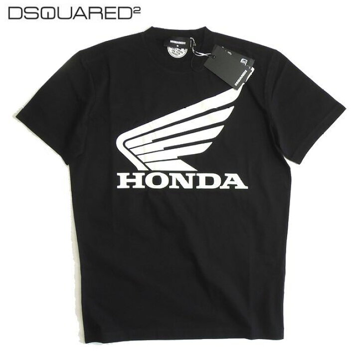 楽天市場】DSQUARED2 ディースクエアード HONDA Tシャツ ブラック M 