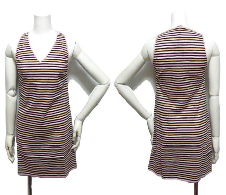 楽天市場】MISSONI ミッソーニ ワンピース 40サイズ ジグザグボーダー  