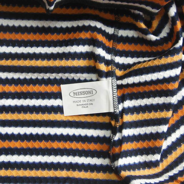 楽天市場】MISSONI ミッソーニ おとな可愛い ジグザグボーダー柄  