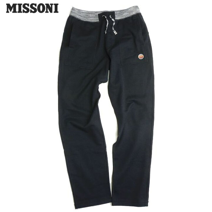 楽天市場】ミッソーニ マーレ MISSONI MARE スエットパンツ ブラック M  