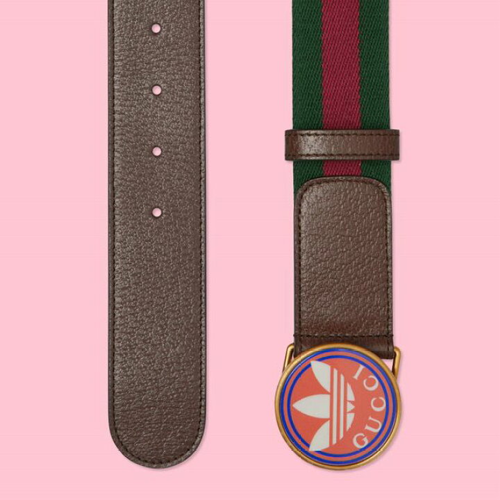 楽天市場】GUCCI×adidas グッチ×アディダス WEBライン ベルト 702259 