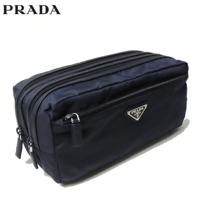 楽天市場】PRADA プラダ 平行ファスナー セカンドバッグ 2NA030 ZMY  