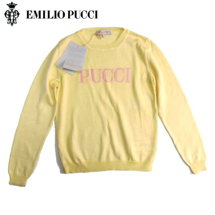 楽天市場 Emilio Pucci Junior エミリオ プッチ キッズ ロゴ サマーニット イエロー 新品 Ydkg Tk コンビニ受取対応商品 ブランド 子供服 女の子 シモネッタ 6歳 8歳 10歳 ユーロブランド専門 Style Import