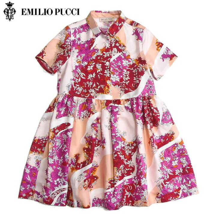 楽天市場】EMILIO PUCCI Junior エミリオ プッチ キッズ ワンピース  