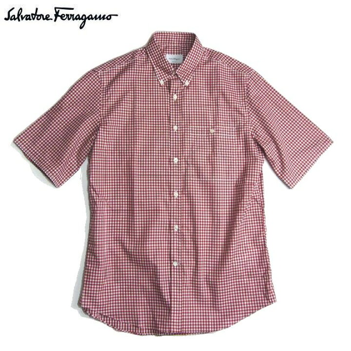楽天市場】サルヴァトーレ フェラガモ Salvatore Ferragamo 半袖シャツ  