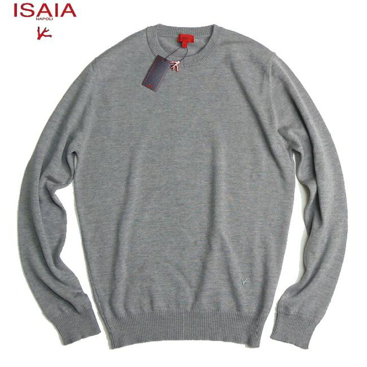 楽天市場 Isaia イザイア ウール ハイゲージニット メランジェグレー Mサイズ 新品 Ydkg Tk コンビニ受取対応商品 あす楽 メンズ 男性 ブランド ユーロブランド専門 Style Import