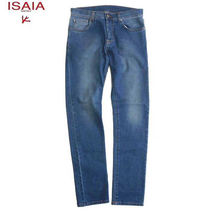 楽天市場】ISAIA イザイア テーパード ストレッチデニム ジーンズ 48R 