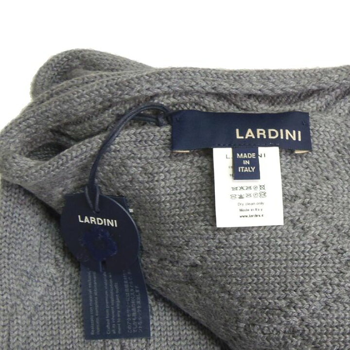 楽天市場】LARDINI ラルディーニ ウール ケーブルニット マフラー 