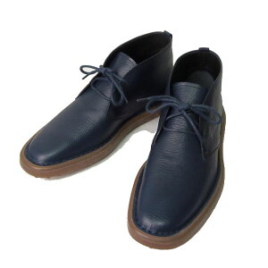 TOD'S �g�b�Y �f�U�[�g �u�[�c XXM06G0ES50 YNA U820 7�T�C�Y �l�C�r�[ �V�i �u�����h �����Y �C 26cm
