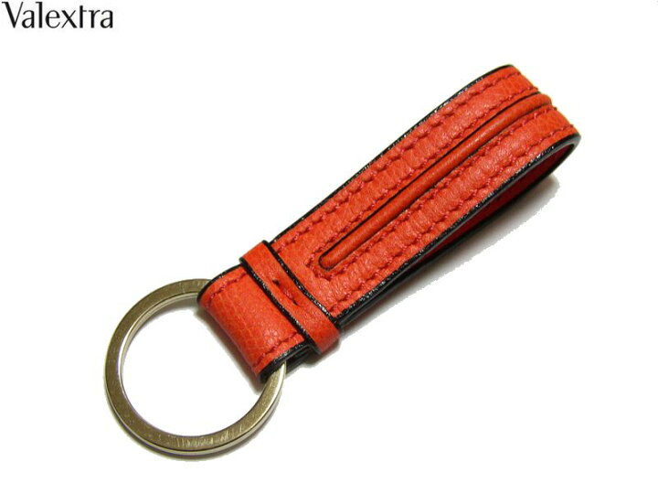 楽天市場】Valextraヴァレクストラ キーリング オレンジ 【新品  