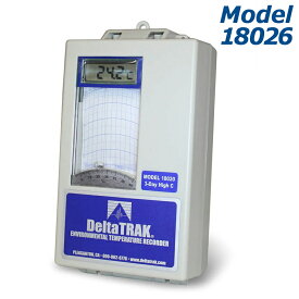 【ポイント10倍】デルタトラック デジタルLCD環境温度記録計 低温タイプ Model 18026