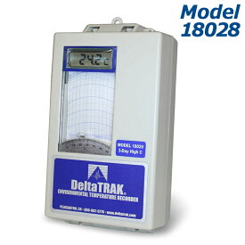 【ポイント10倍】デルタトラック デジタルLCD環境温度記録計 低温タイプ Model 18028