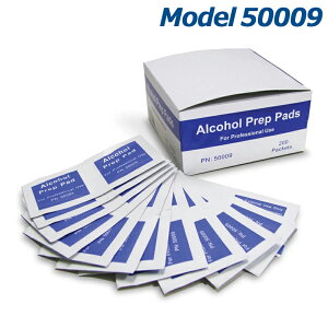 【ポイント10倍】デルタトラック アルコール除菌パッド 200枚入り Model 50009