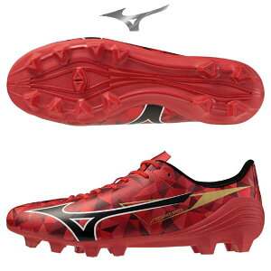�T�b�J�[ �X�p�C�N �~�Y�m �A���t�@ 2 �Z���N�g MIZUNO �� II SELECT �V���[�Y ALPHA RUBY RED PACK �t�b�g�{�[�� �Œ莮 P1GA256560 mizuno