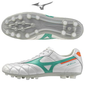 �������A 2 �W���p�� MORELIA II JAPAN AG NEW���f�� �T�b�J�[ �X�p�C�N �~�Y�m �z���C�g �� �V���[�g�^�� �N���X�X�e�b�` �l�H�� P1GA260335 MIZUNO