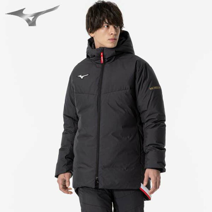 楽天市場】ミズノ サッカー フットサル ダウンコート モレリア ダウン 