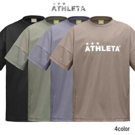 アスレタ サッカー フットサル プラクールシャツ 半袖 Tシャツ 冷感 スポーツ トレーニング ウエア 03396 ATHLETA