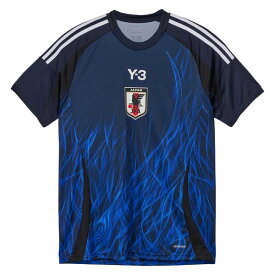 ウェア サッカー アディダス 日本代表 2024 ホーム レプリカ ユニフォーム Y-3 ワイスリー ヨウジヤマモト ネームなし ブルー ファーストユニフォーム KMW71-IU0964 adidas