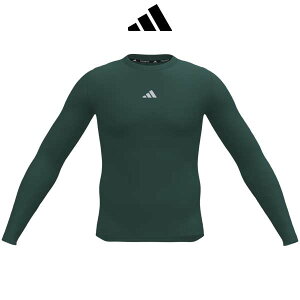 �E�F�A �C���i�[�V���c �T�b�J�[ �A�f�B�_�X Techfit Longsleeve Men �e�b�N�t�B�b�g �����O�X���[�u �J�X�^�� ���� �� �_�[�N�O���[�� JN4368-TDG adidas