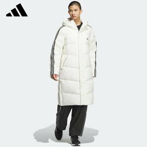 ダウン コート アディダス コート メンズ M 3S ロングダウンジャケット ロングコート スリーストライプ LONG DOWN JACKETS スポーツ KWX22 adidas