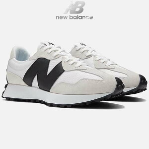 スニーカー ニューバランス NB シューズ MS327 327 CWB ホワイト ブラック スエード ユニセックス ライフスタイル レトロ MS327CWB New Balance