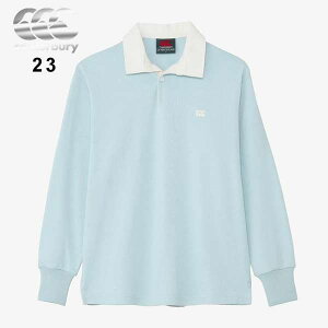 カンタベリー ウェア ロングスリーブ ソリッドカラー ラグビージャージ ラグビー ラガーシャツ ポロシャツ 長袖シャツ カジュアル RA44131 canterbury