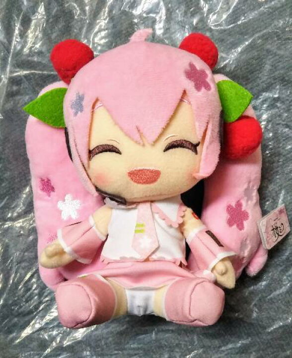 楽天市場】【初音ミク】桜ミクぬいぐるみ 2020ver. ○にっこり【単品  