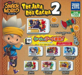 【スナックワールド】　トレジャラボックス　ガチャ2　レア入り全8種フルコンプセット　TRE JARA BOX GACHA2